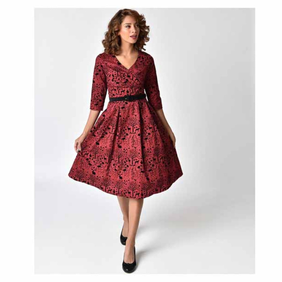 Hell Bunny Dresses & Skirts - Hell Bunny Sherwood 50's  Dress NWT